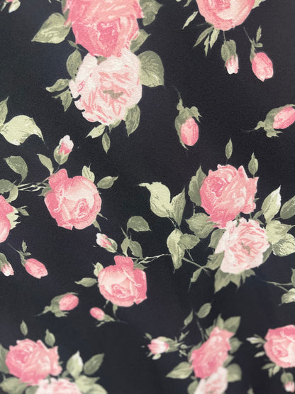 Emma Dress Black Floral