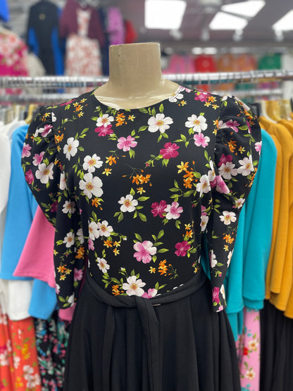 Iris Dress Black