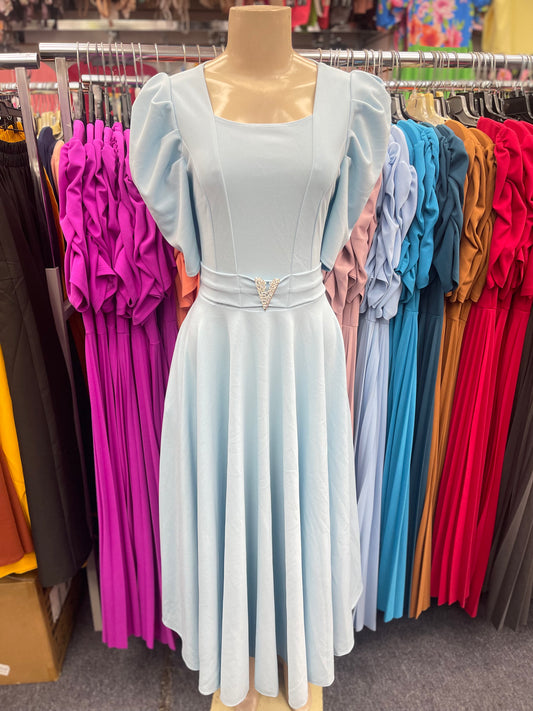 Victoria Dress Baby Blue