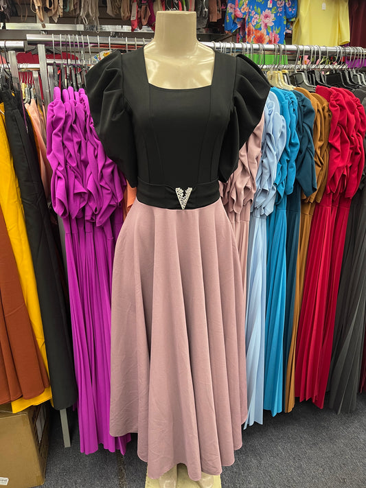 Victoria Dress Mauve