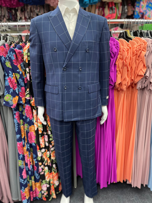 Executive Suit 2pcs Modern Fit suit