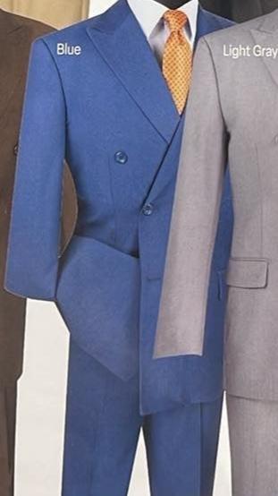 Executive suit 2pcs  Blue