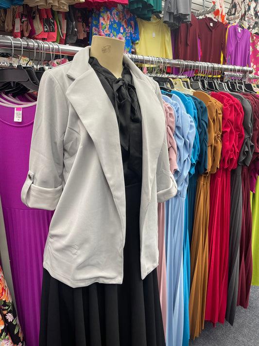 Sara Blazer Grey