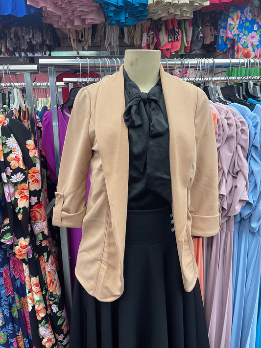Lucy Blazer tan