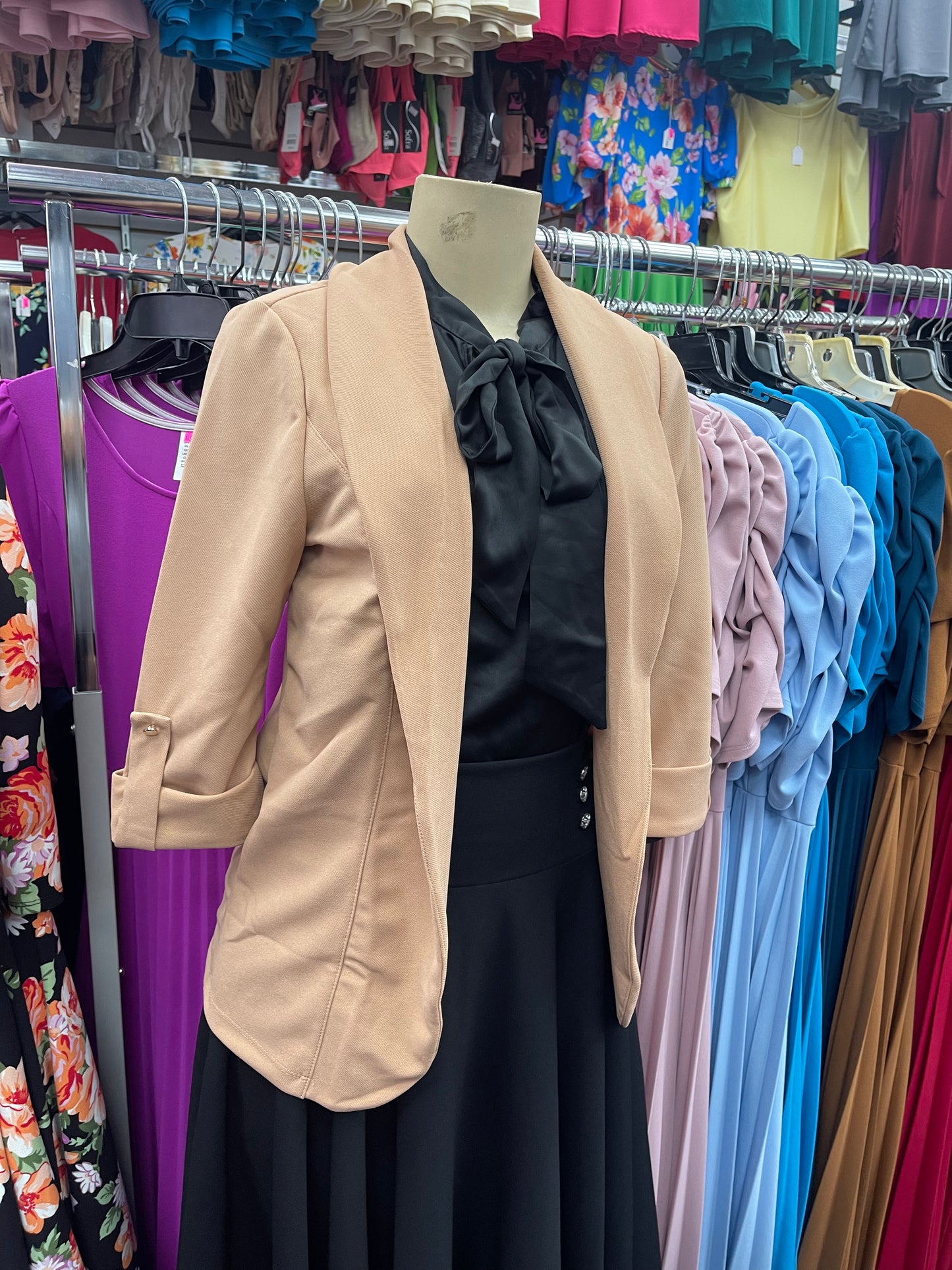 Lucy Blazer tan