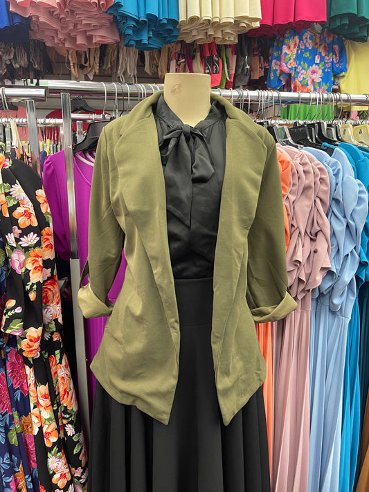 Sara blazer olive