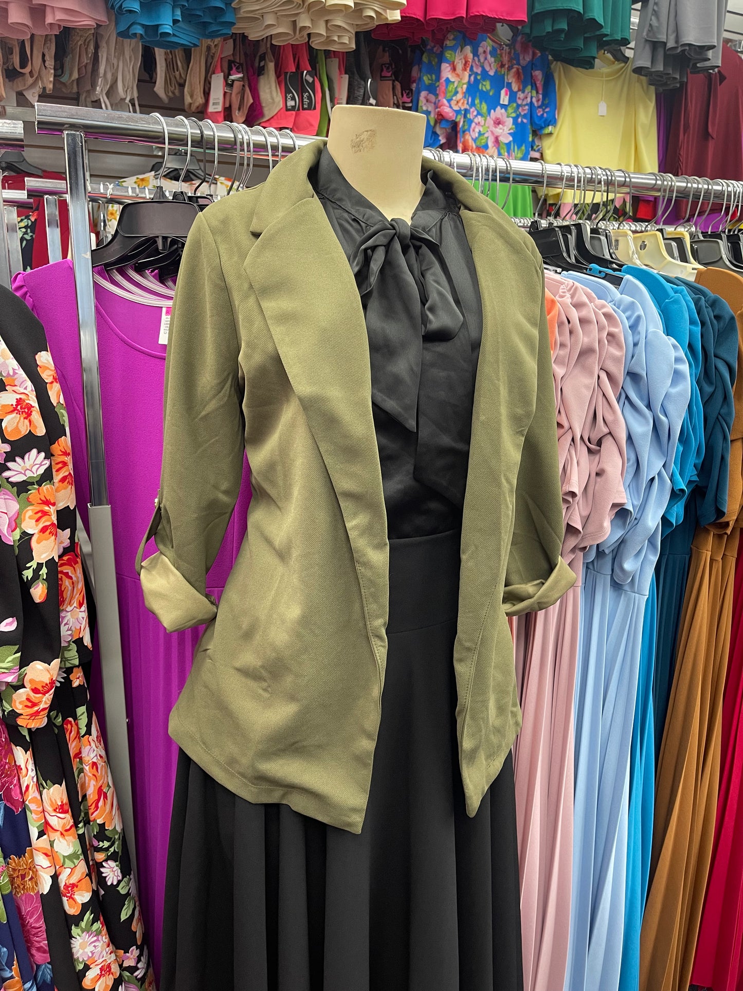 Sara blazer olive