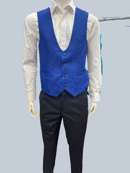 Men Suit 1 : slim fit Royal Blue